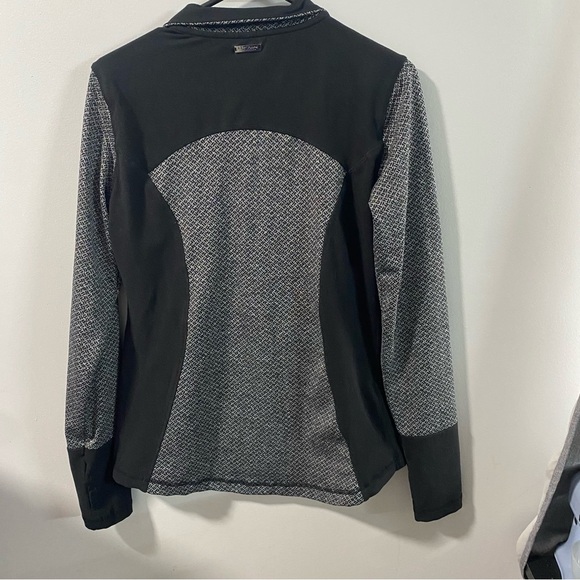 Betsey Johnson Black and Gray Performance Jacket - Picture 6 of 8